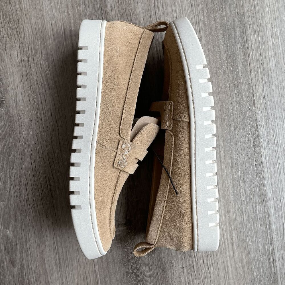 Vionic Journey Uptown Loafer Sand Suede Women's 10 - Picture 3 of 5